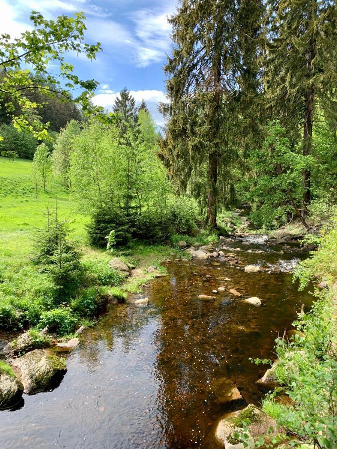 Pension Weiberwirtschaft In Pobershau Exteriör bild